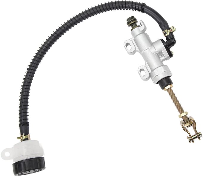 Dailygoods- Achterrem Hoofdcilinder Zilveren Hydraulische Rempomp