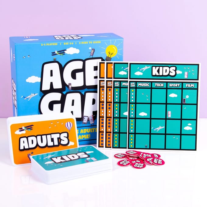 Gift Republic Age Gap - Familie Trivia spel