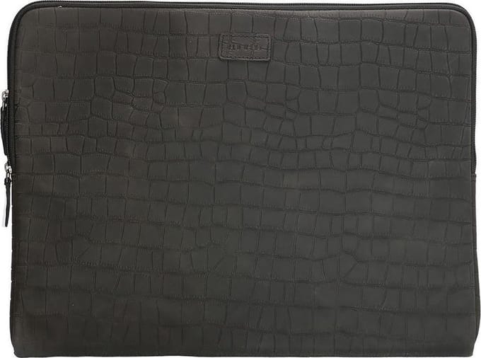 Old West San Angelo Laptopsleeve 15" croco Black