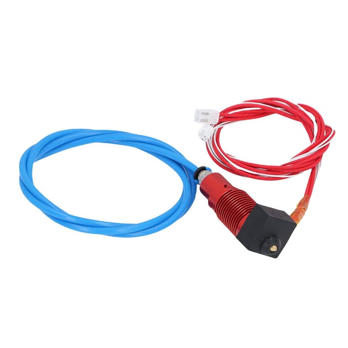 Hotend Kit Vervanging voor CR-10S Pro 3D Printer 0.4mm Nozzle 24V 40W Aluminium Verwarmingsblok blue