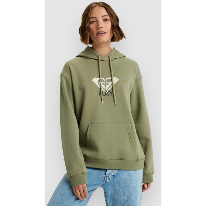 Dames Hoodie Roxy Surf Stoked Brushed Art