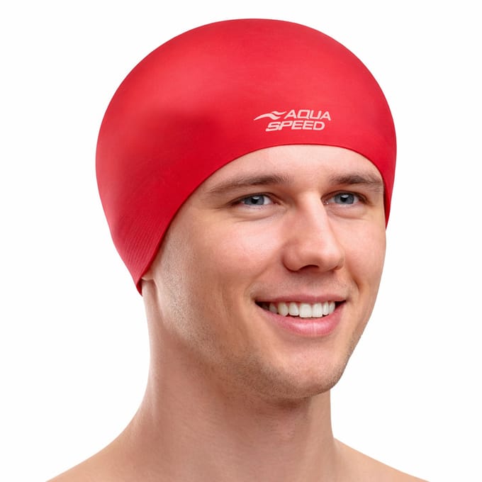 Unisex Volwassenen Zachte Latex Zwemcap | Comfortabele Elastische Flexibele Cap