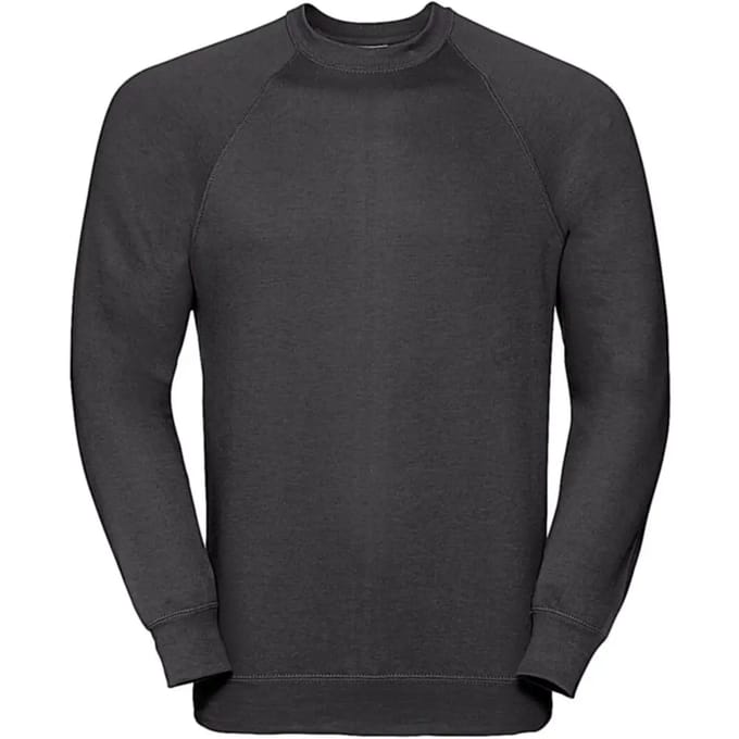 Classic Crew Neck Sweatshirt 'Russell' Black - S