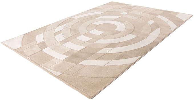 Batucci Vloerkleed - Modern - Luxe Accent - Beige - 3D-Effect - Zacht en Comfortabel