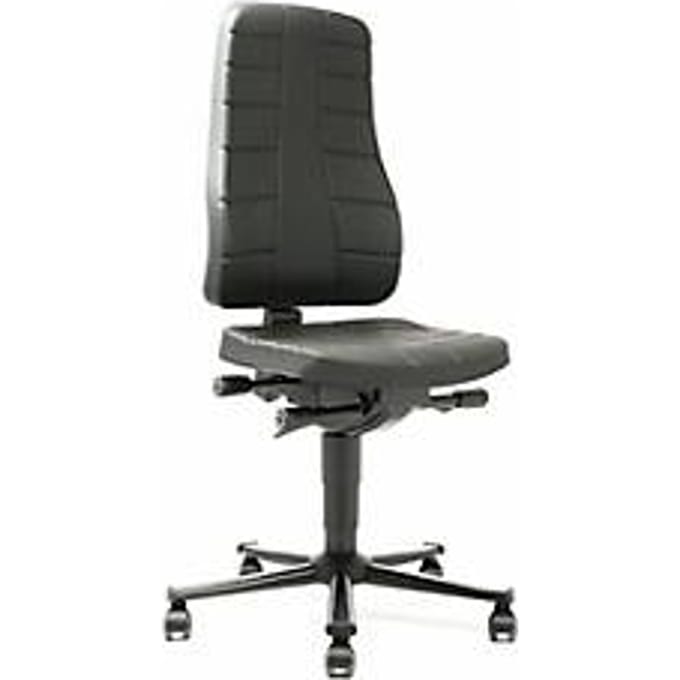 Bureaustoel All-in-One 9643, PU-schuimvoering, zwart