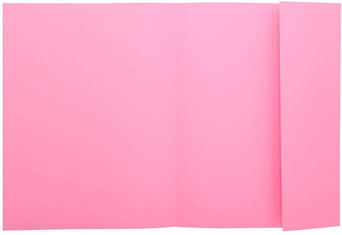 Exacompta 5x SUPER 160 Pak van 100 mappen met 1 klep - 24x32cm - - Roze - 348003E