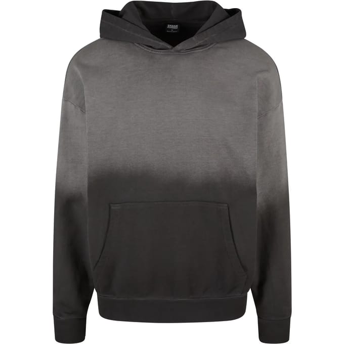 Urban Classics - Sun Bleached Hoodie/trui - L - Zwart