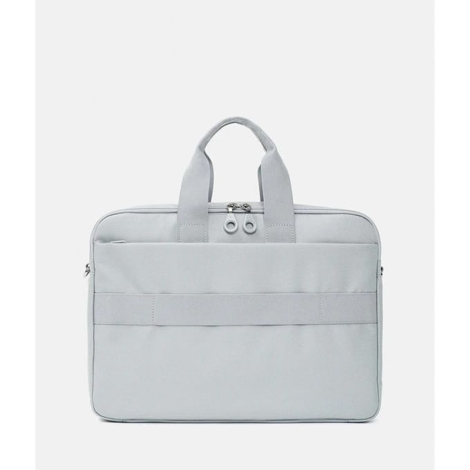 MANDARINA DUCK business tas met laptopvak MD20 Briefcase Pearl Lichtgrijs