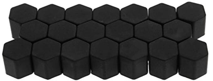 Set van 20 Silicone Wielmoer Doppen 19 mm - Stofbescherming voor Auto's