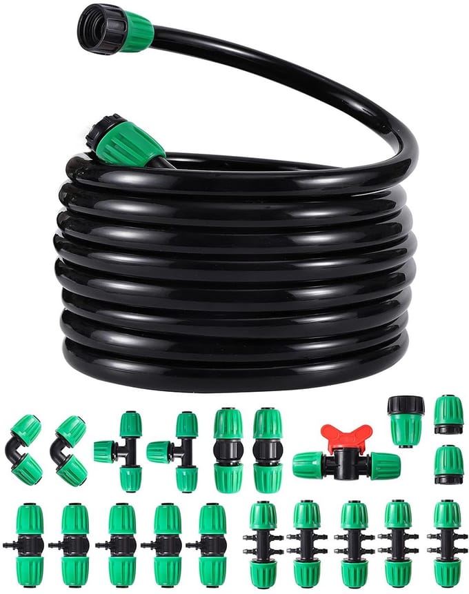 16 Meter 1/2 Inch PVC Slang voor Druppelirrigatie en Tuinsproeisystemen