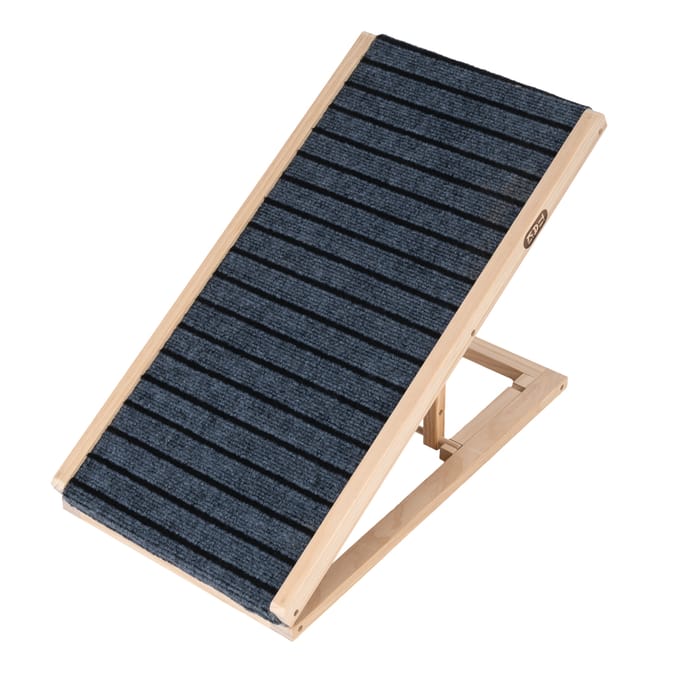 TIAKI oprijplaat Up&Down ca. 70x 35x 30-40cm hond