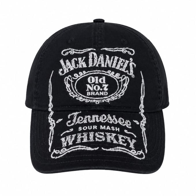 Jack Daniel's Pet Old No. 7 Logo – Zwart – Unisex – One Size