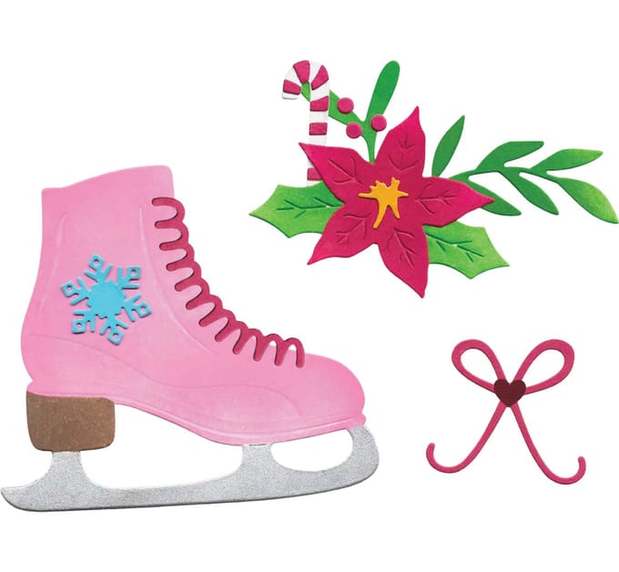 Sizzix Thinlits Ponssjabloon "On Ice"
