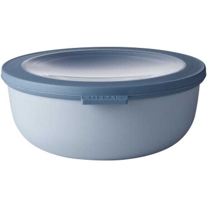 Mepal - Multikom Cirqula vershouddoos - 1250 ml - Rond - Nordic blue