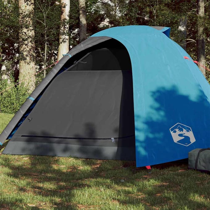 vidaXL - Koepeltent - 4-persoons - waterdicht - blauw