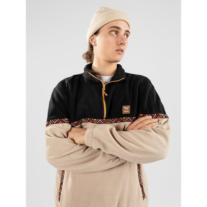 Iriedaily Monte Noe Troyer Half-Zip Fleece Trui