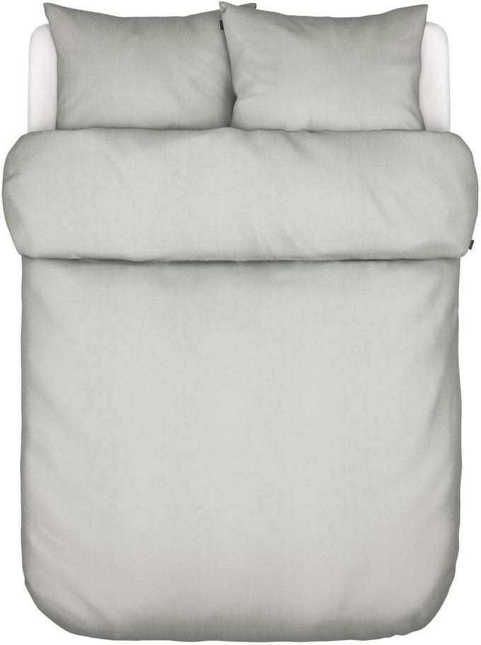 Marc O'Polo Valka Dekbedovertrek Linnen Grey mist - Tweepersoons – 200x200/220 cm