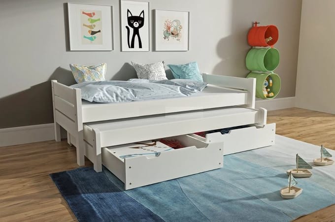 Rockwood® Kinderbed Combi Wit met 2 lattenbodems