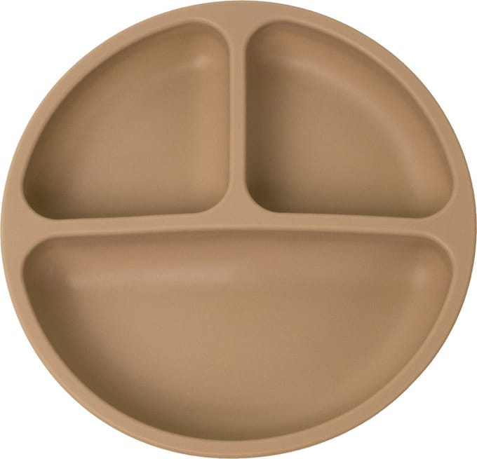 JU&MP Kinderbord - Baby - Kinderservies - Baby Servies - Onbreekbaar - Bruin