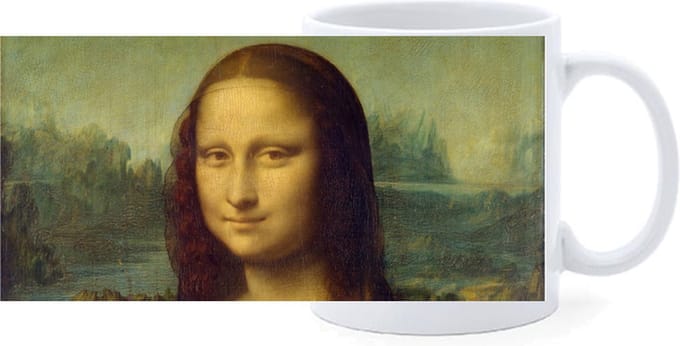 Beker - Mona Lisa - da Vinci