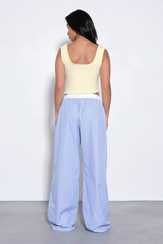 Dames Dsgn Studio Collegiate Applicatie Vest Top | Citroen | Maat: XS