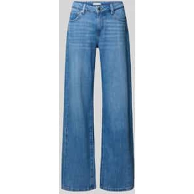 Wide fit Jeans in 5-pocketmodel met lyocell
