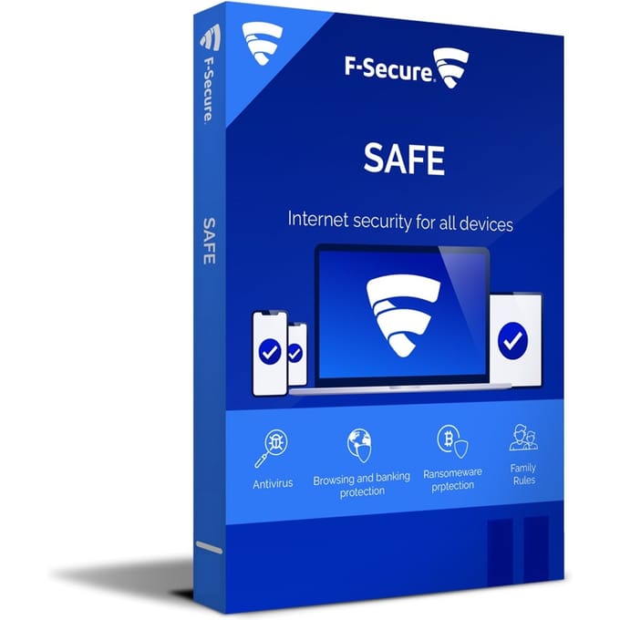 F-Secure Safe Internet Security 2026 2 Apparaten 2 Jaar