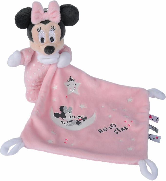 Minnie Mouse glow in the dark knuffeldoek