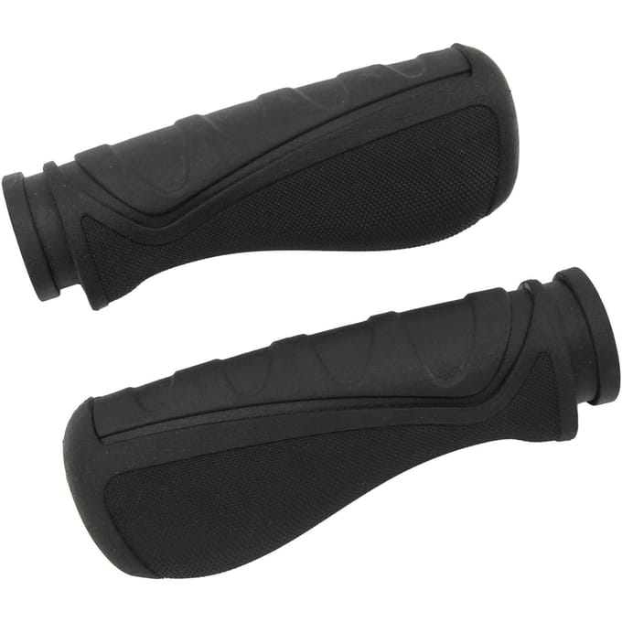 2 stuks Scooter Stuur Grip Cover Anti Slip Schokabsorberend Scooter Rubber Handvat Mouw voor black