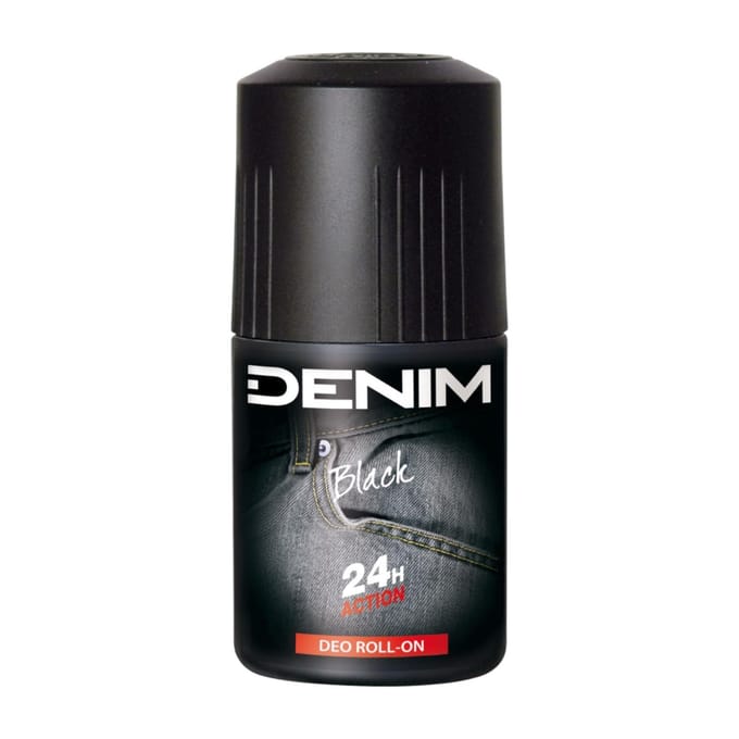 Denim Déodorant Roll-on Black 50 ml