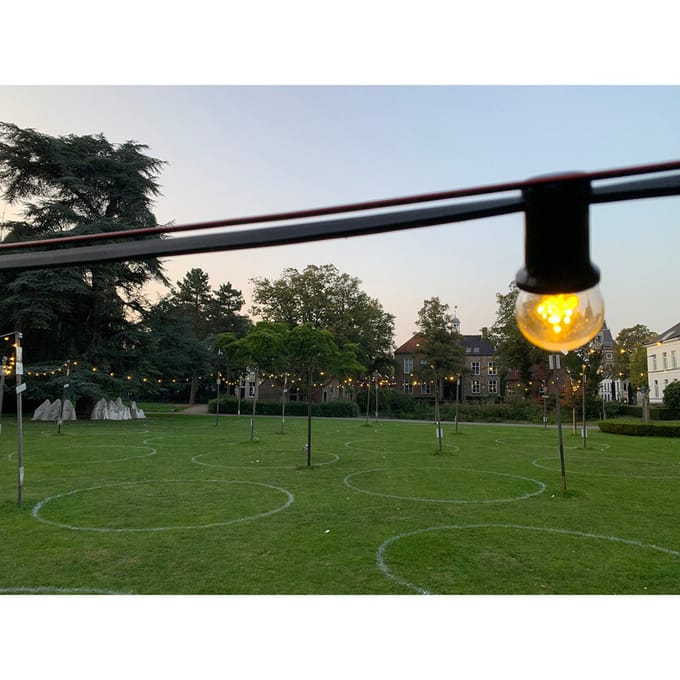 Professionele String Lichtset 10M E27 IP44 - 141336