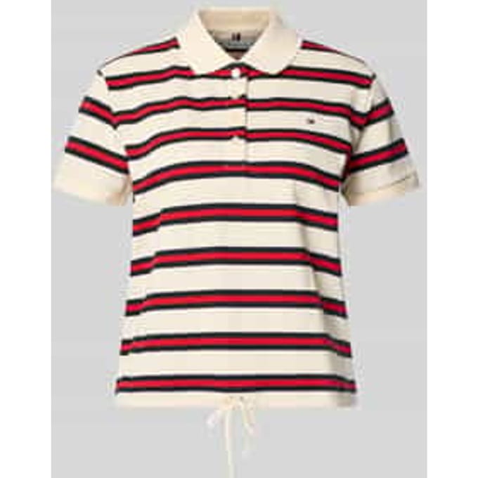 regular fit Poloshirt van katoenmix