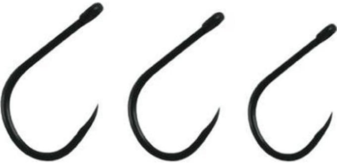 Rigsolutions Barbless Hook CC-1 - weerhaakloze karperhaak maat 4, 6 en 8 - 10 stuks Maat 4