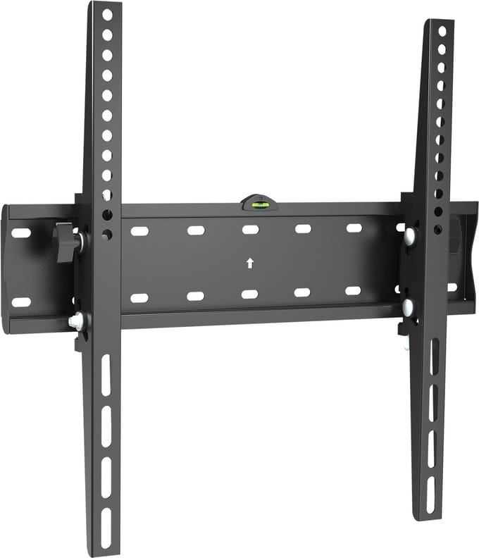 Cabletech - TV Wandhouder - LED/LCD - 32"-55" - Zwart - Max. belasting 40 kg