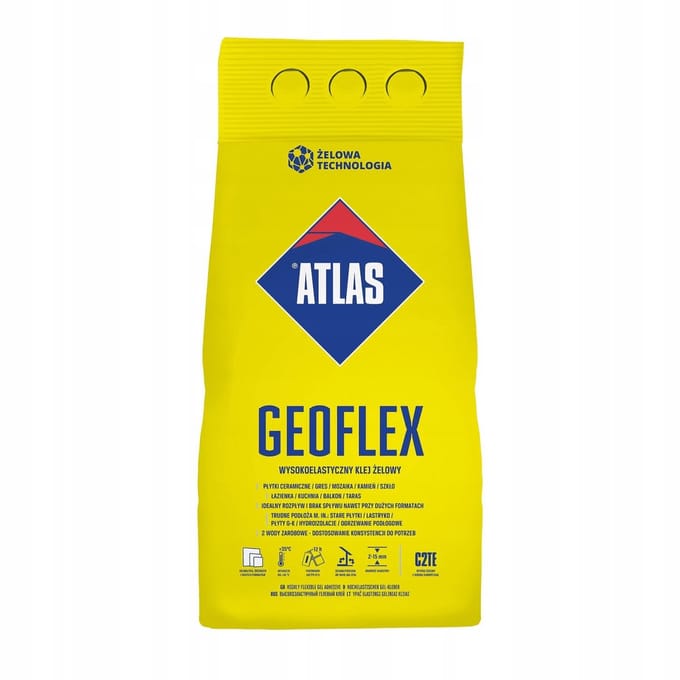 Atlas Geoflex Serie - Gel Tegellijm - C2TE - Flexibel - 5 kg