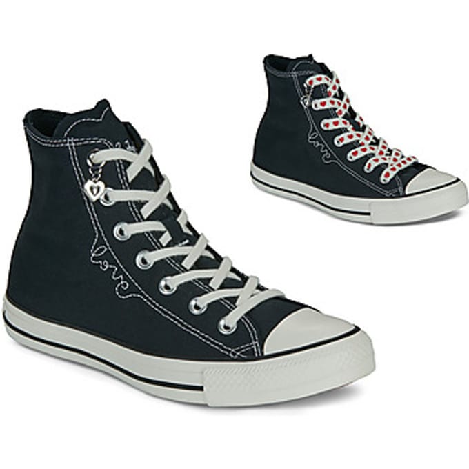 Converse CTAS Sneakers Dames - Zwart - Maat 37 - Canvas