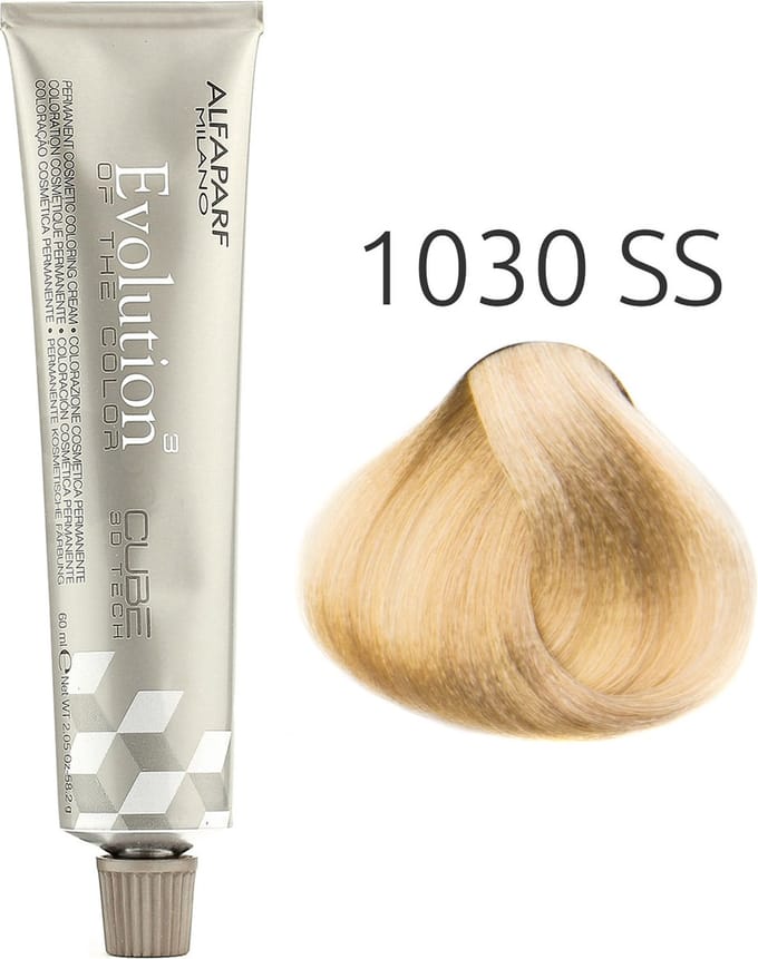 Permanente Kleur Evolution Alfaparf Milano Nº 1030 SS (60 ml)