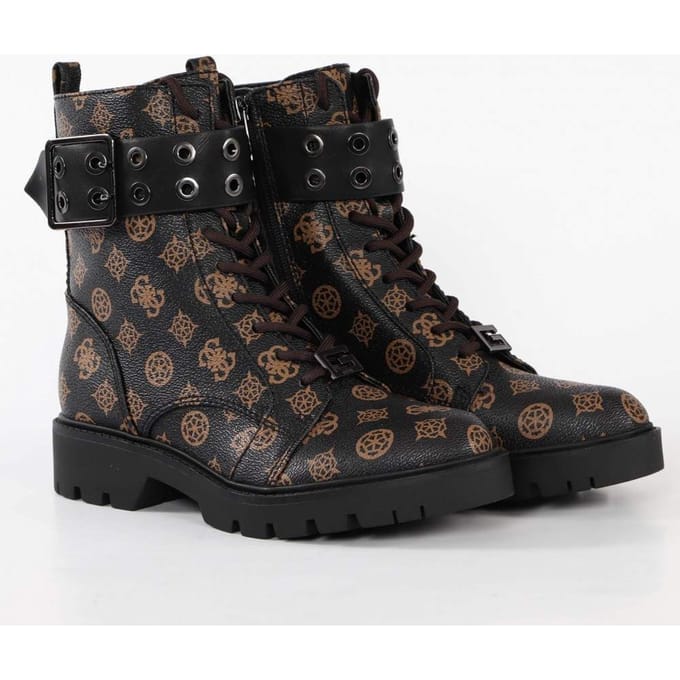 Guess dames enkellaarsjes Logo Classic