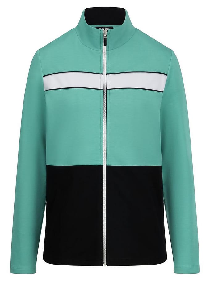 Sweatjack Van Peter Hahn turquoise