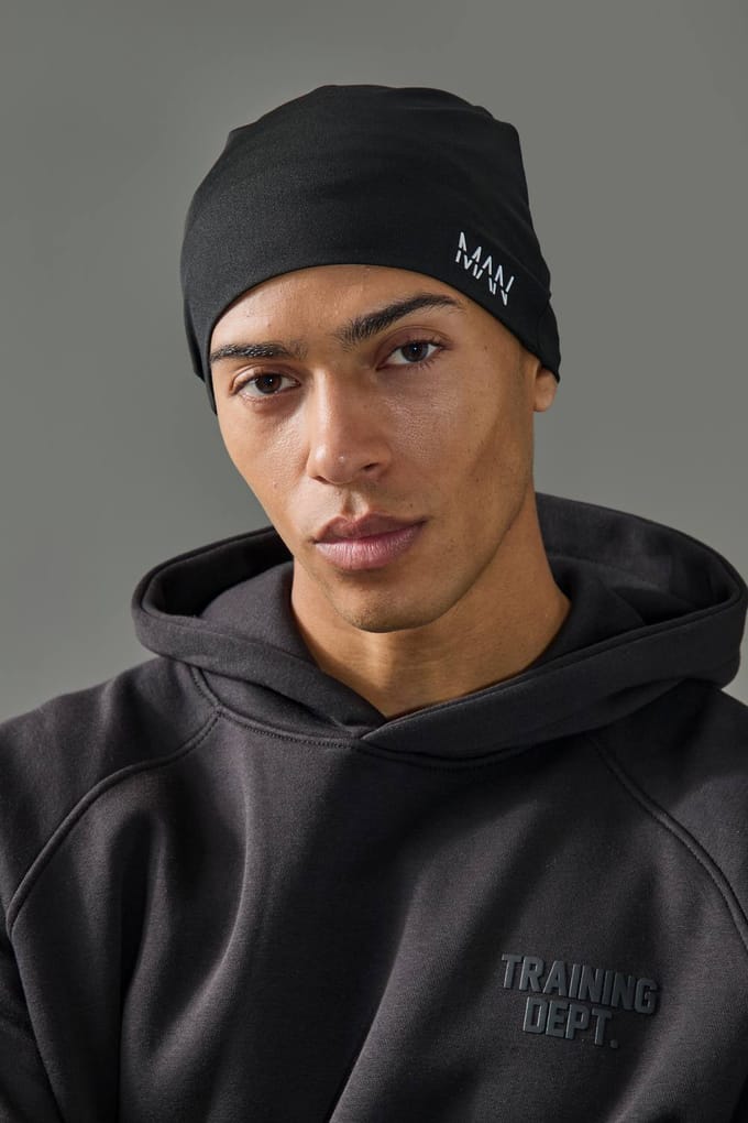 Men's Actieve Hardloop Hoed | Black