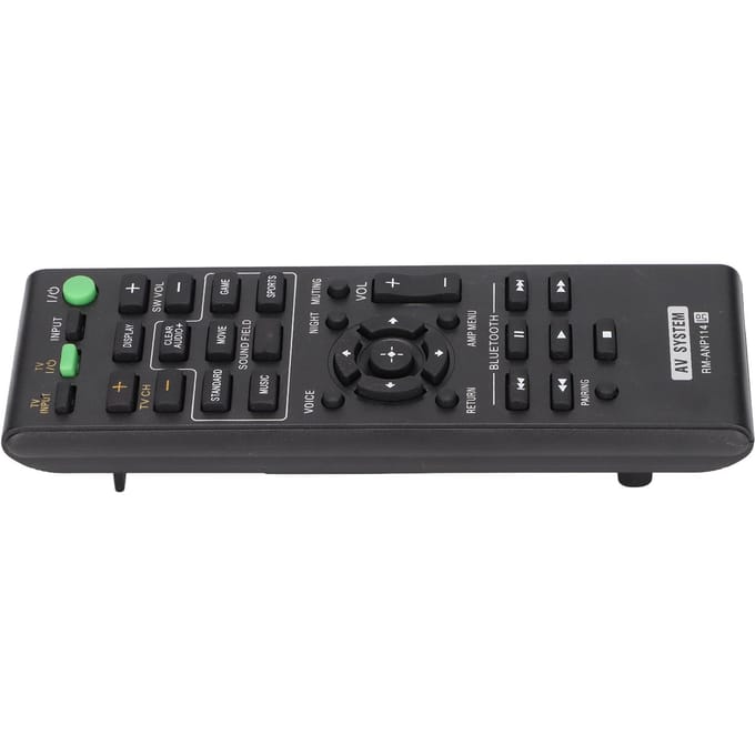 Télécommande de haut-parleur Télécommande de remplacement pour système de barre de son HTCT770 RMANP106 black