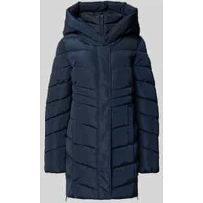 Tom Tailor - Pufferjas in 2-in-1-look - Maat XS - sky captain blue