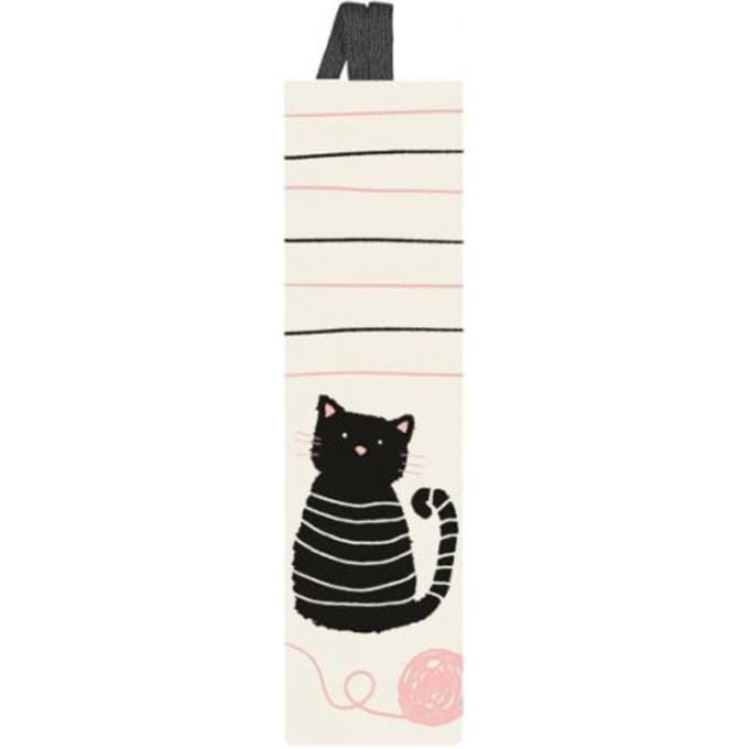 Libri_x boekenlegger met elastiek - miau