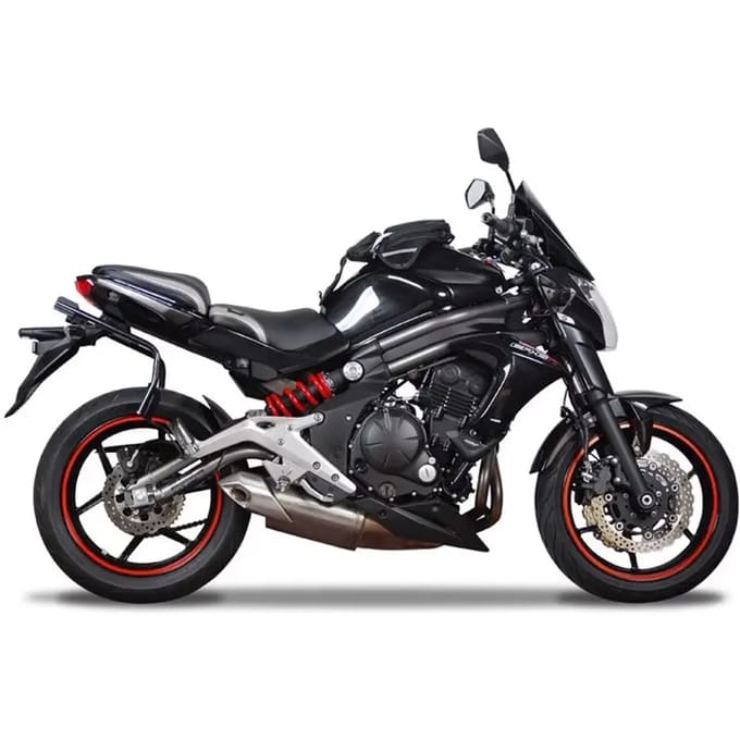 Support valise latérale Shad pour moto Kawasaki 650 Er6-N K0ER62IF 3P SYSTEM