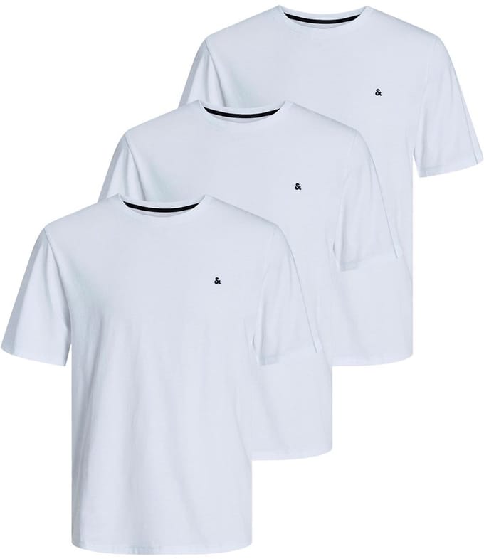 Jack & Jones Heren t-shirt 3 pack Essentials