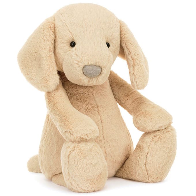Jellycat knuffel bashful luxe puppy orlando huge