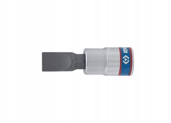 Dopsleutel 1/4" met platte punt 6,5x1,2x37mm - Hoge Kwaliteit