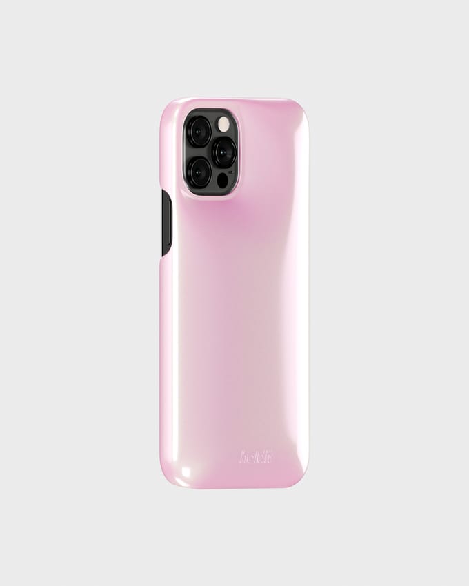 Phone Case Puffy Glazed Pink iPhone 12