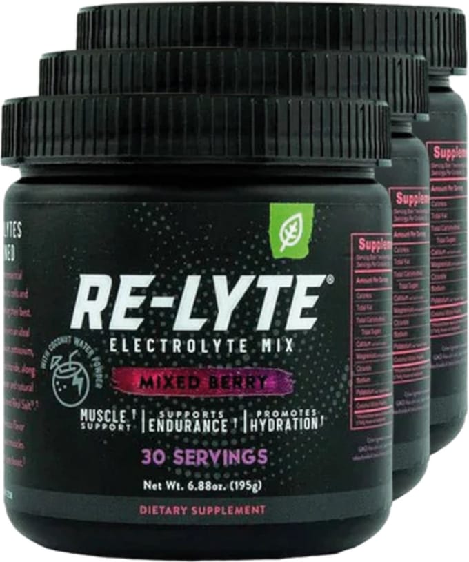 Re-Lyte | Hydration Drink Mix | Mixed Berry 190g | 3 stuks | 3 x 190g