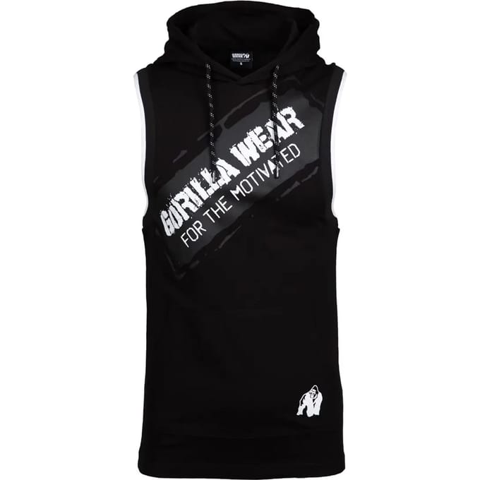 Gorilla Wear Loretto Hooded Tank Top - Zwart - S